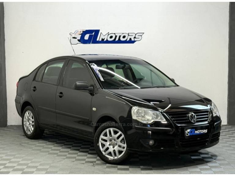 VOLKSWAGEN - POLO SEDAN - 2008/2008 - Preta - R$ 34.900,00