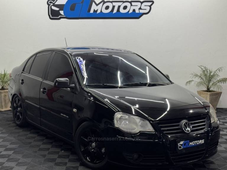VOLKSWAGEN - POLO SEDAN - 2008/2008 - Preta - R$ 36.900,00